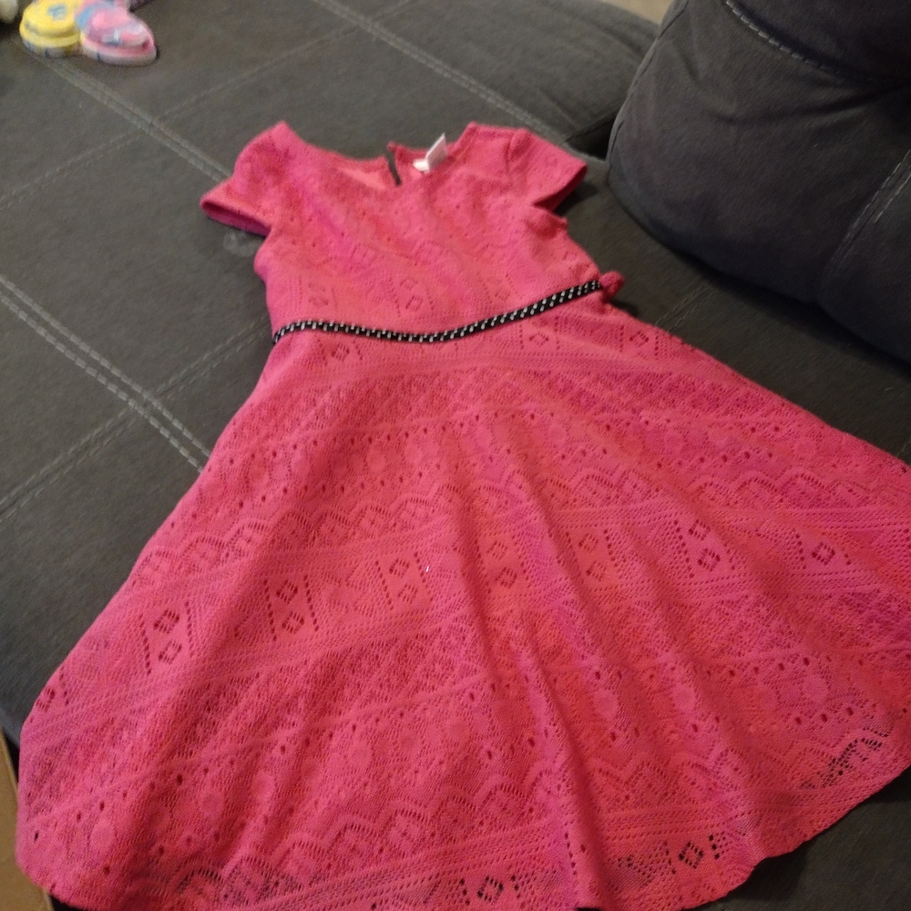 Faded Glory Pink Lace Kids Dress